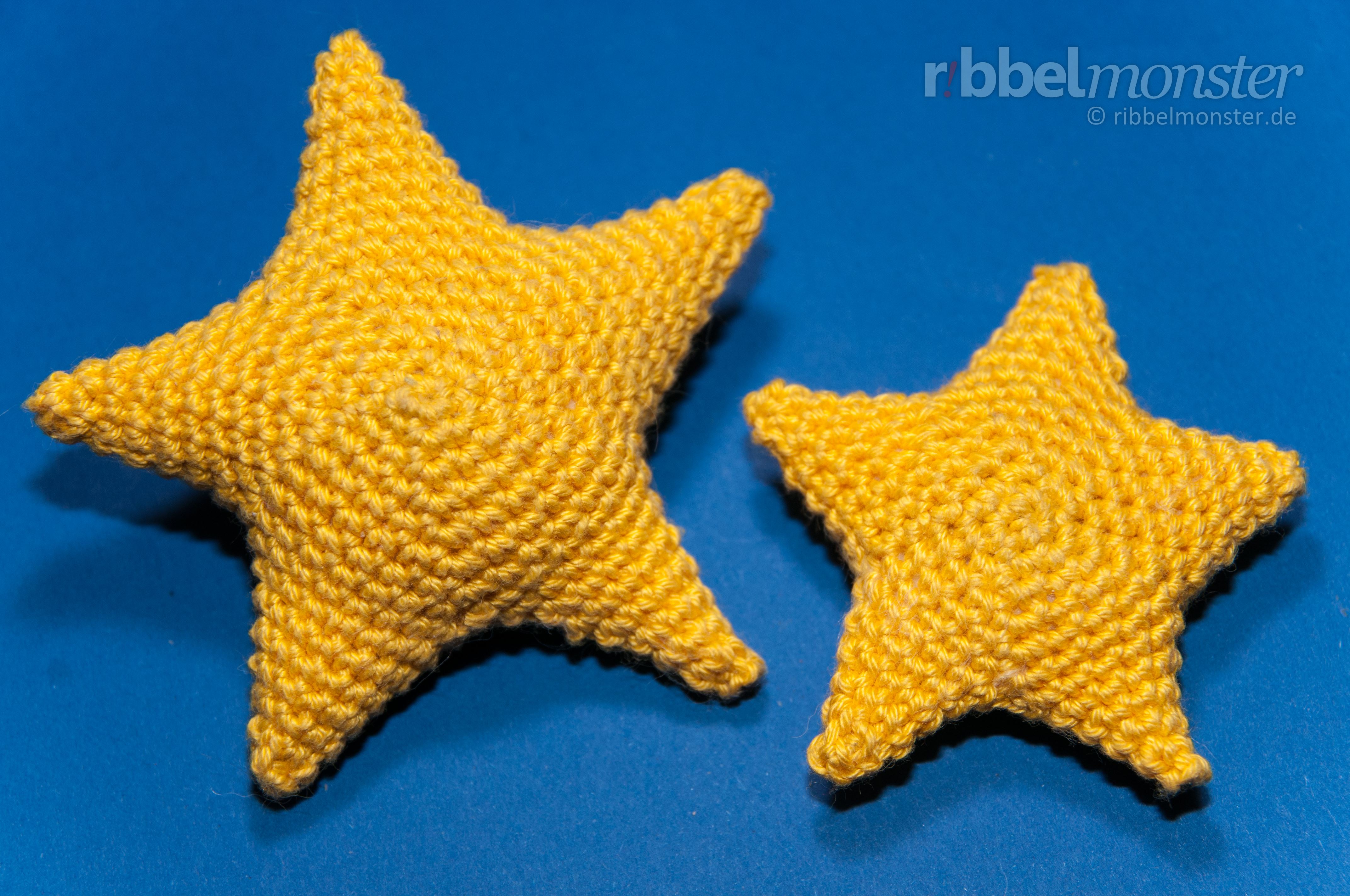 Amigurumi - Crochet Star - premium &amp; free patterns - Ribbelmonster