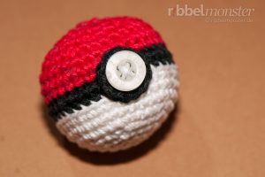 Amigurumi Anleitung - Pokéball häkeln - Pokémon ball