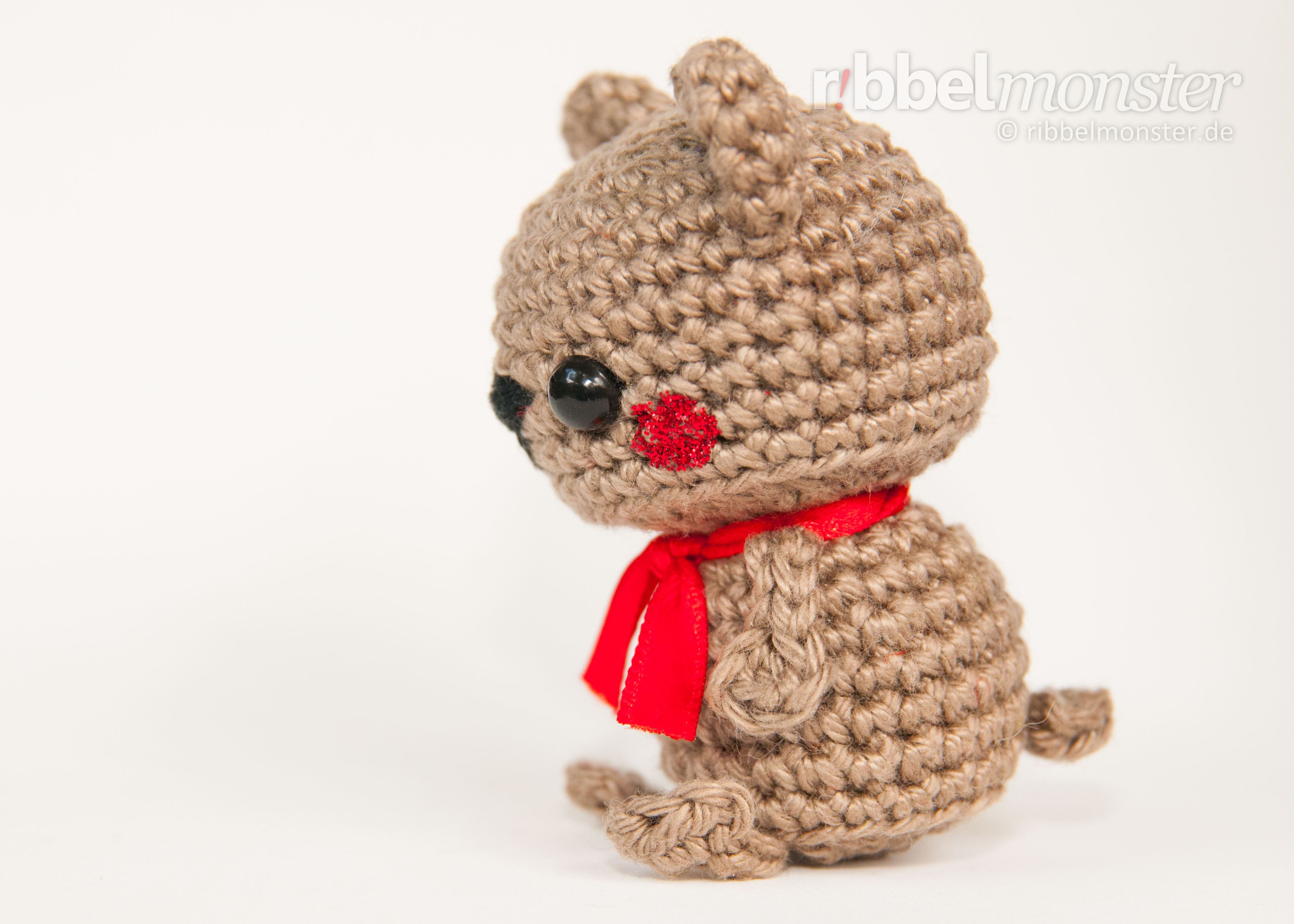 Amigurumi - Minimee Crochet Brown Bear - Balu - free pattern - crochet pattern