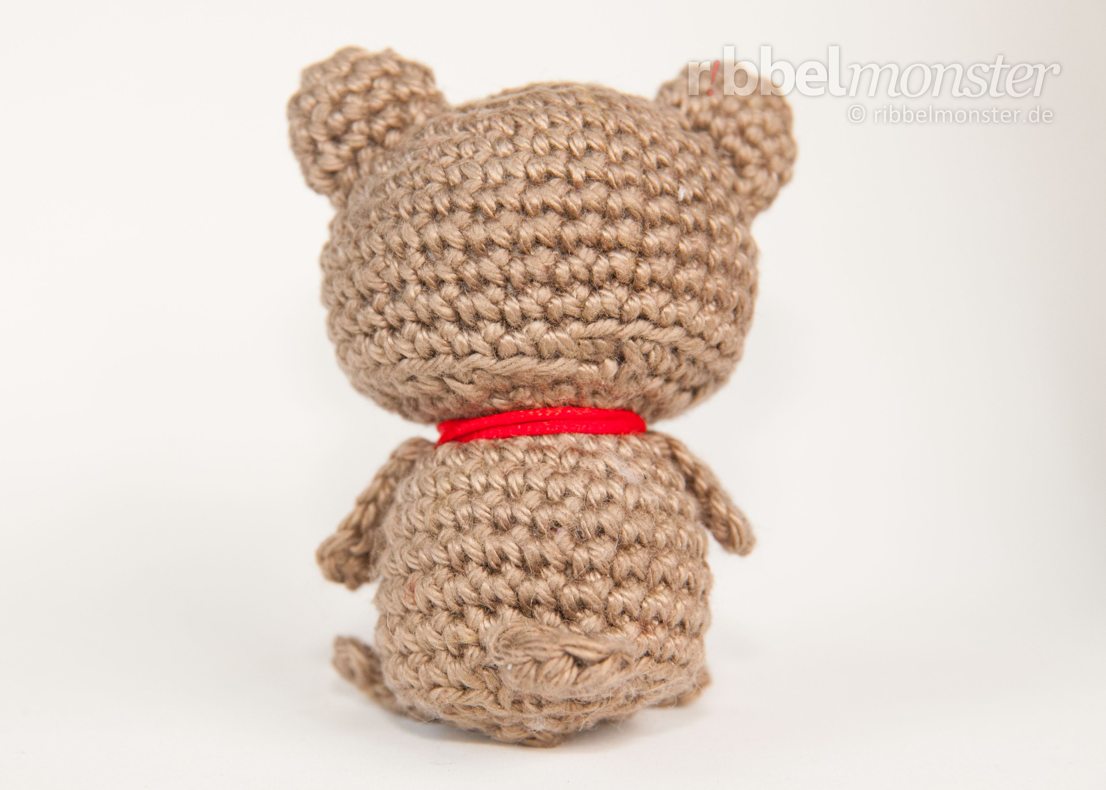 Amigurumi - Minimee Crochet Brown Bear - Balu - free crochet pattern - pattern