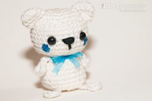 Amigurumi - Minimee Eisbär häkeln - Ole - Häkelanleitung - kostenlose Anleitung