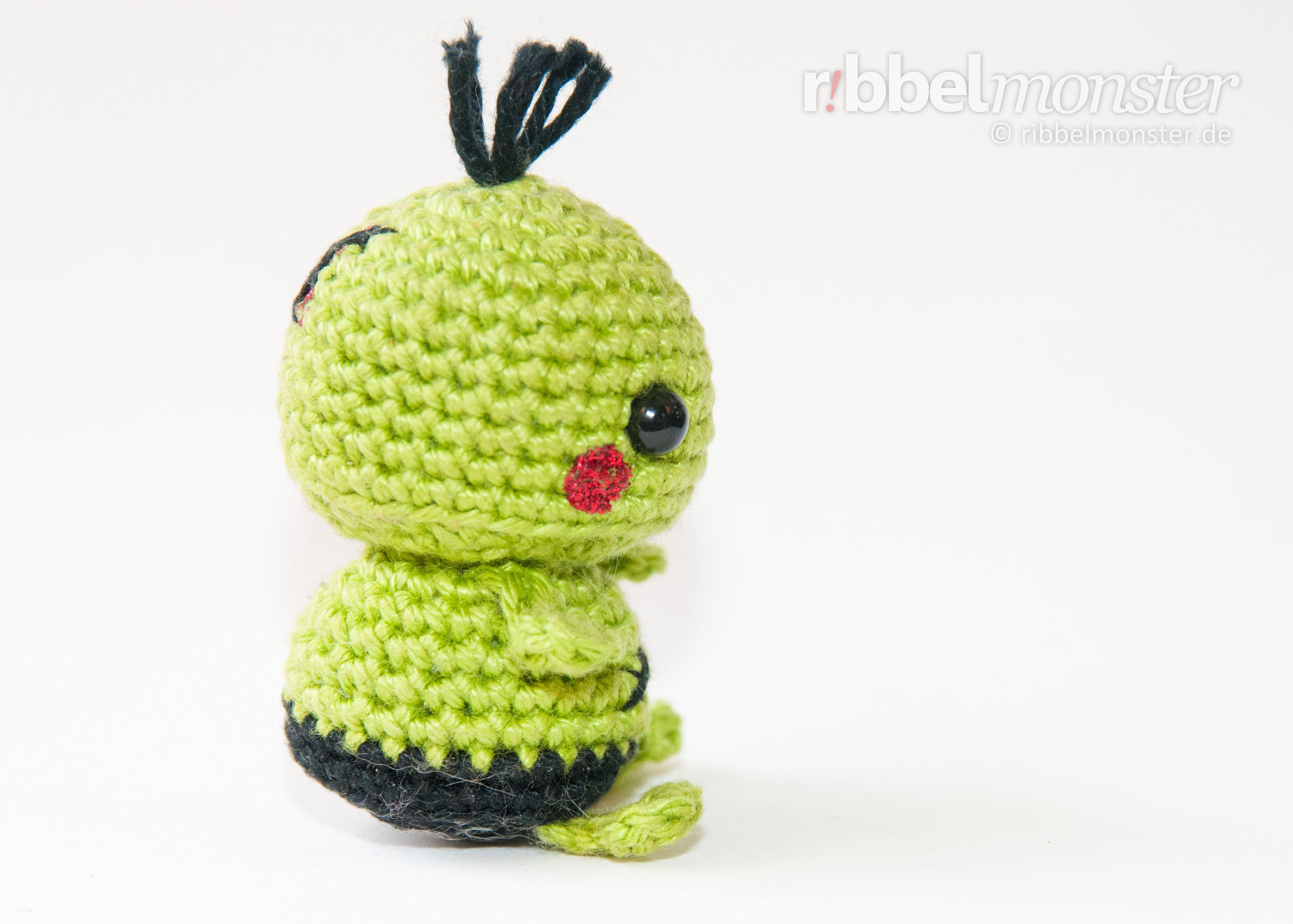 Amigurumi - Minimee Crochet Zombie - Ouk - pattern - free crochet pattern
