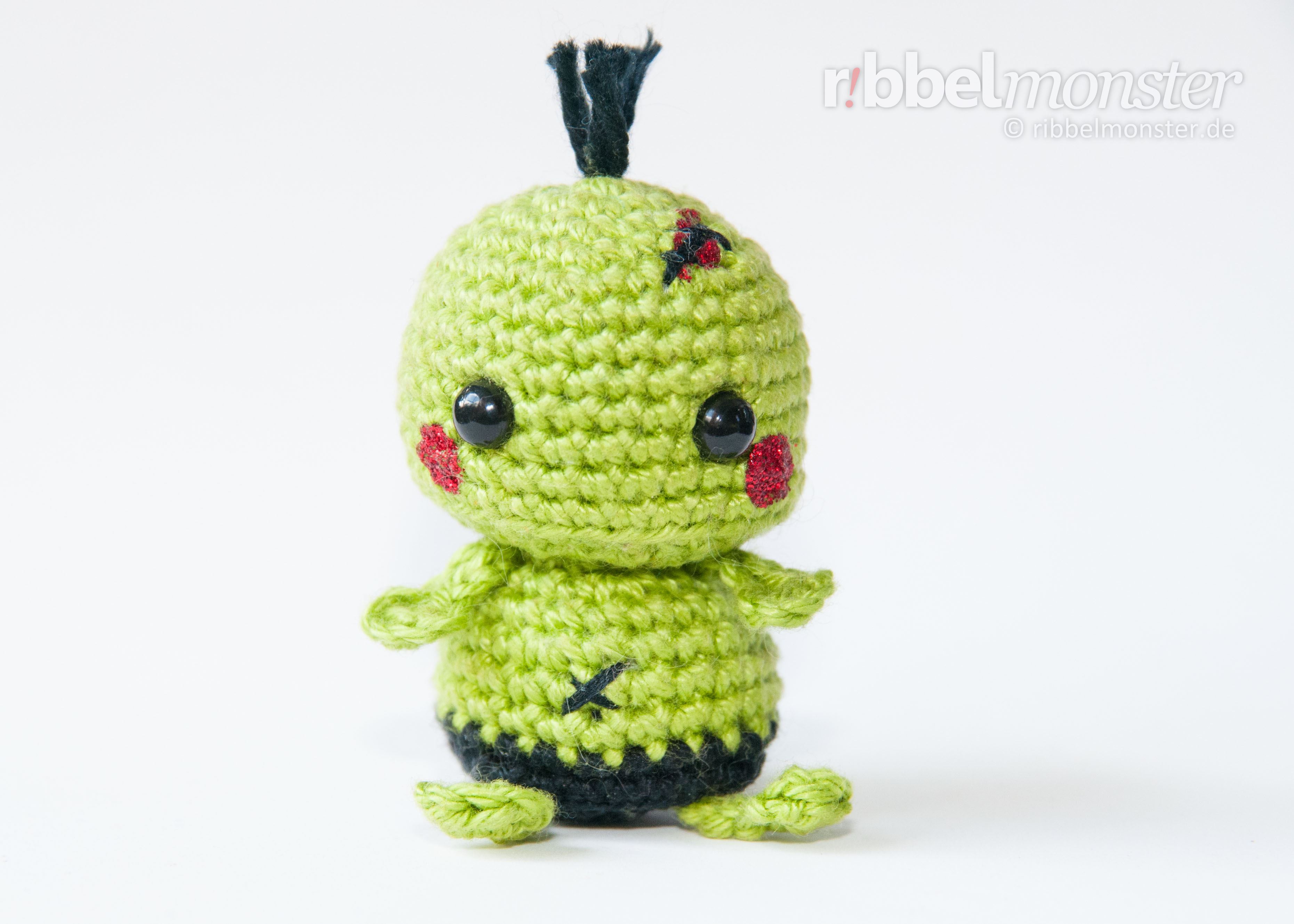 Amigurumi - Minimee Crochet Zombie - Ouk - free pattern - crochet pattern