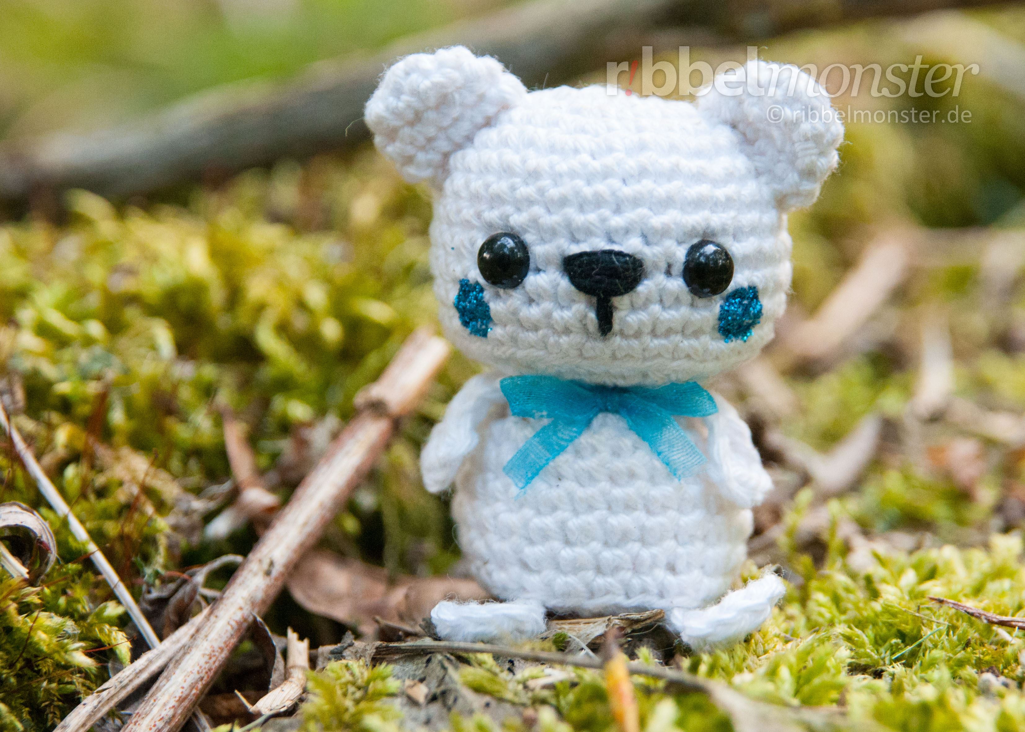 pattern - crochet pattern - Amigurumi - Minimee Crochet Polar Bear - Ole