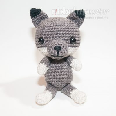 Amigurumi - lieben Wolf häkeln - Häkelanleitung - Anleitung
