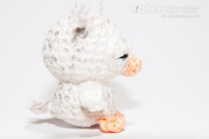 Amigurumi - Minimee Baby Schneeeule häkeln - Dana - kostenlose Häkelanleitung