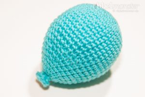 Amigurumi - mittleren Luftballon häkeln - Glumma - kostenlose Häkelanleitung