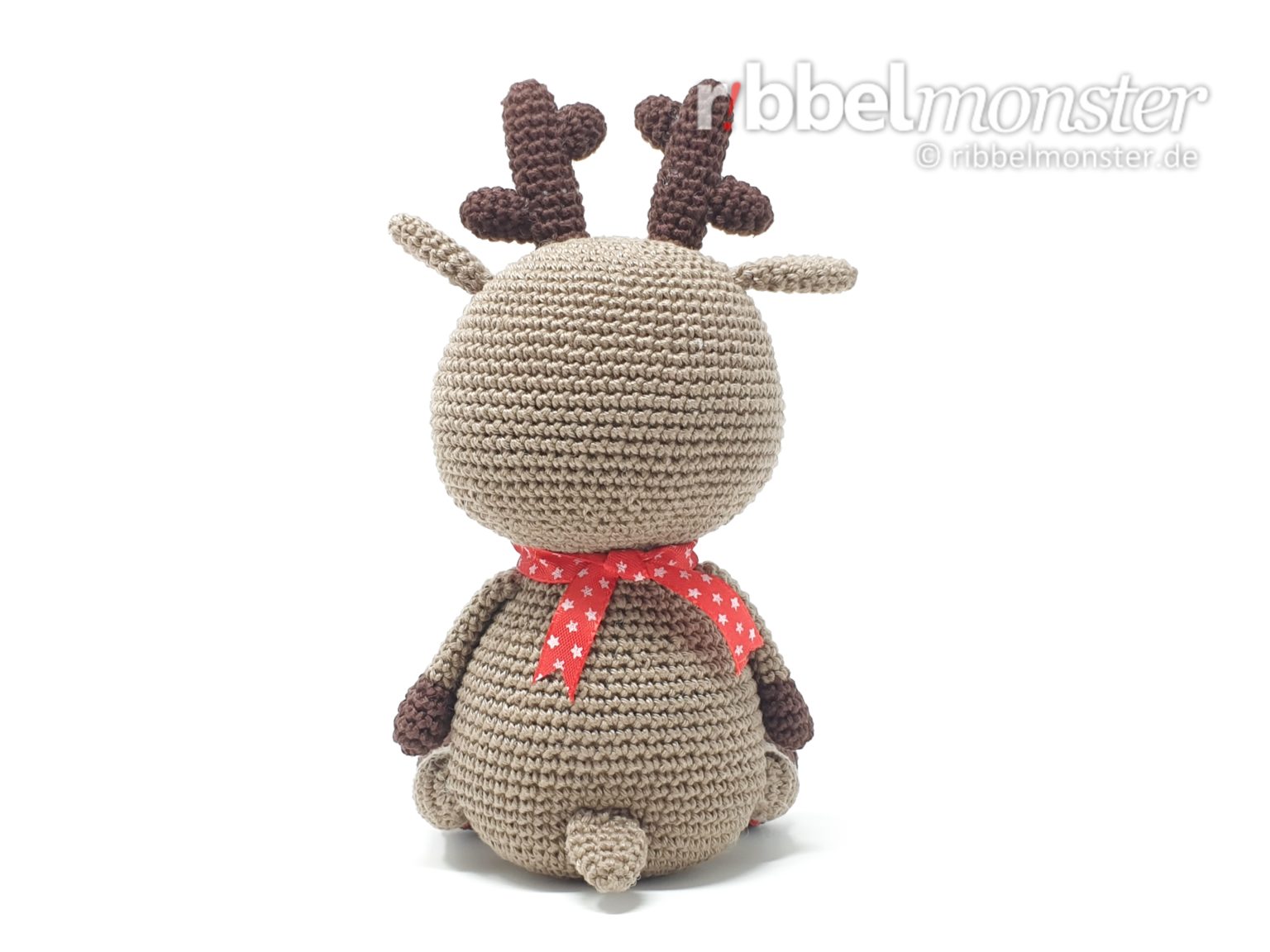 Amigurumi Rentier häkeln Rudolphina