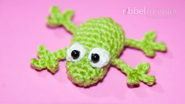 Amigurumi – kleinen Frosch häkeln “Fröschlein”