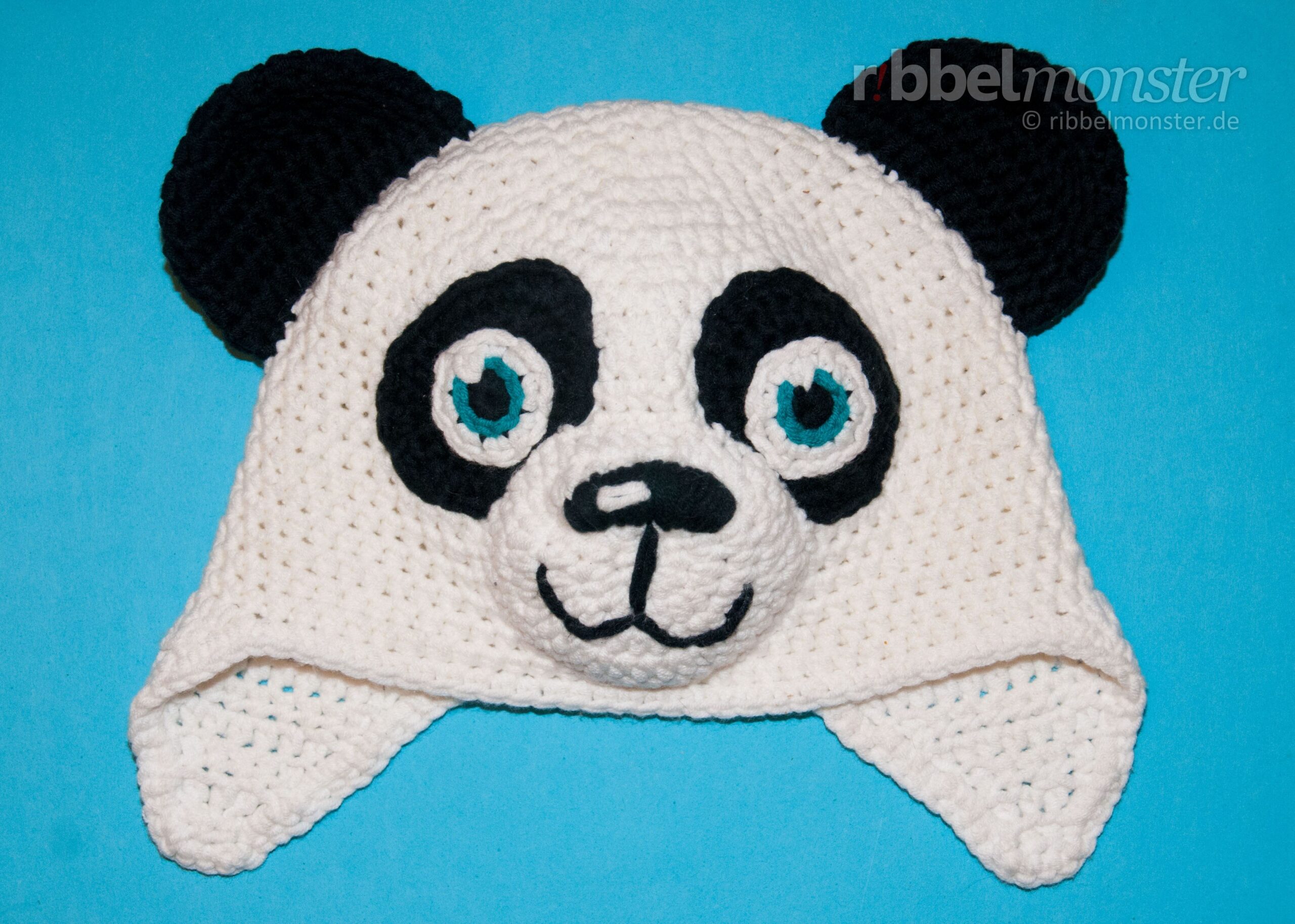 Panda Mütze häkeln „Paddy“