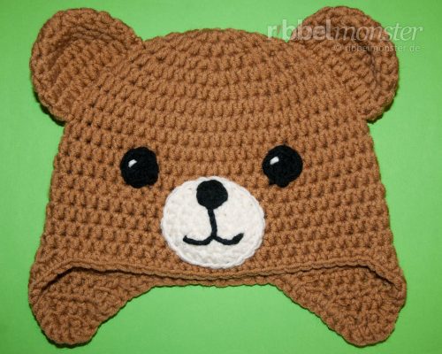 Teddy Mütze häkeln “Kuno”