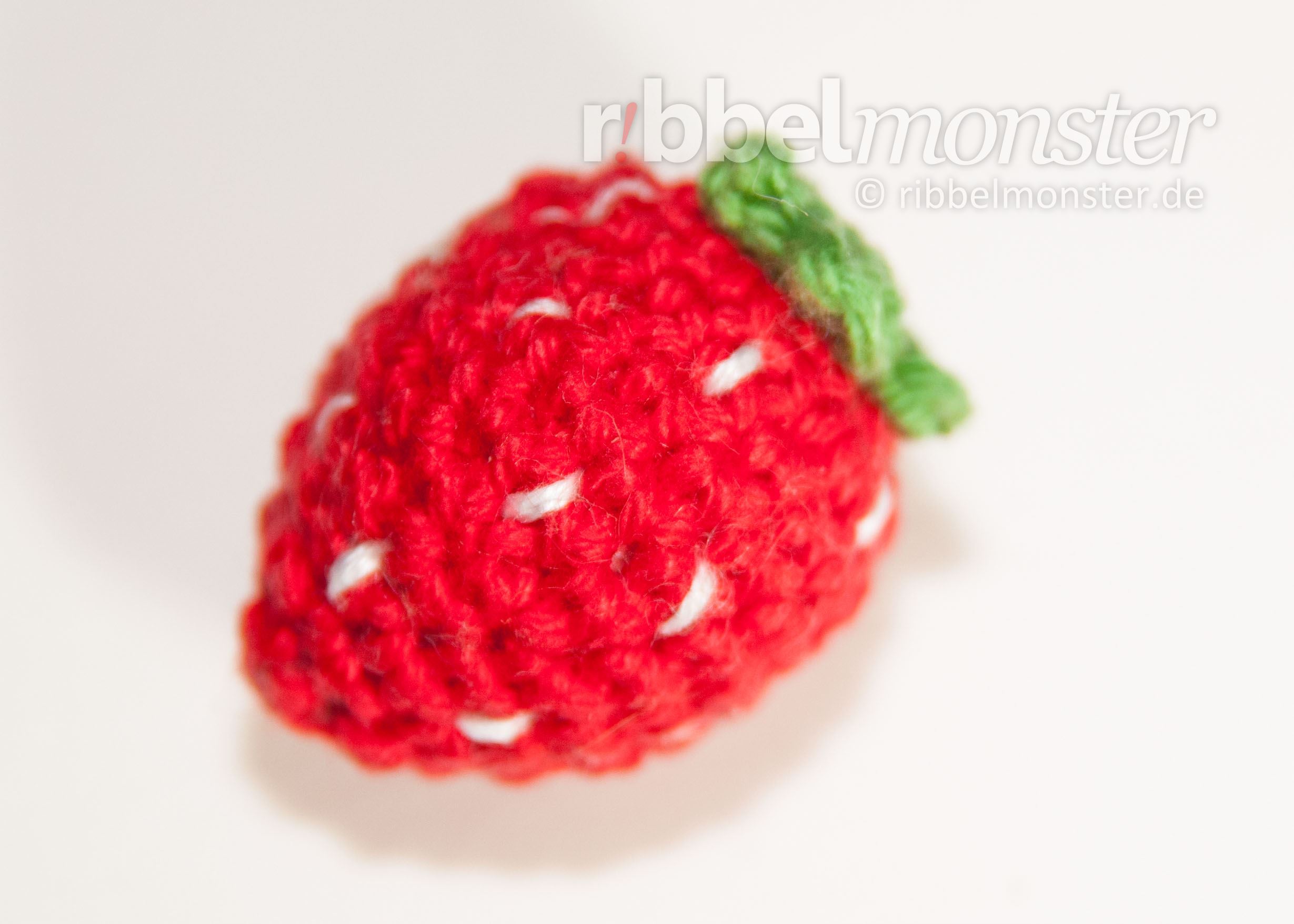 Amigurumi – kleine Erdbeere häkeln