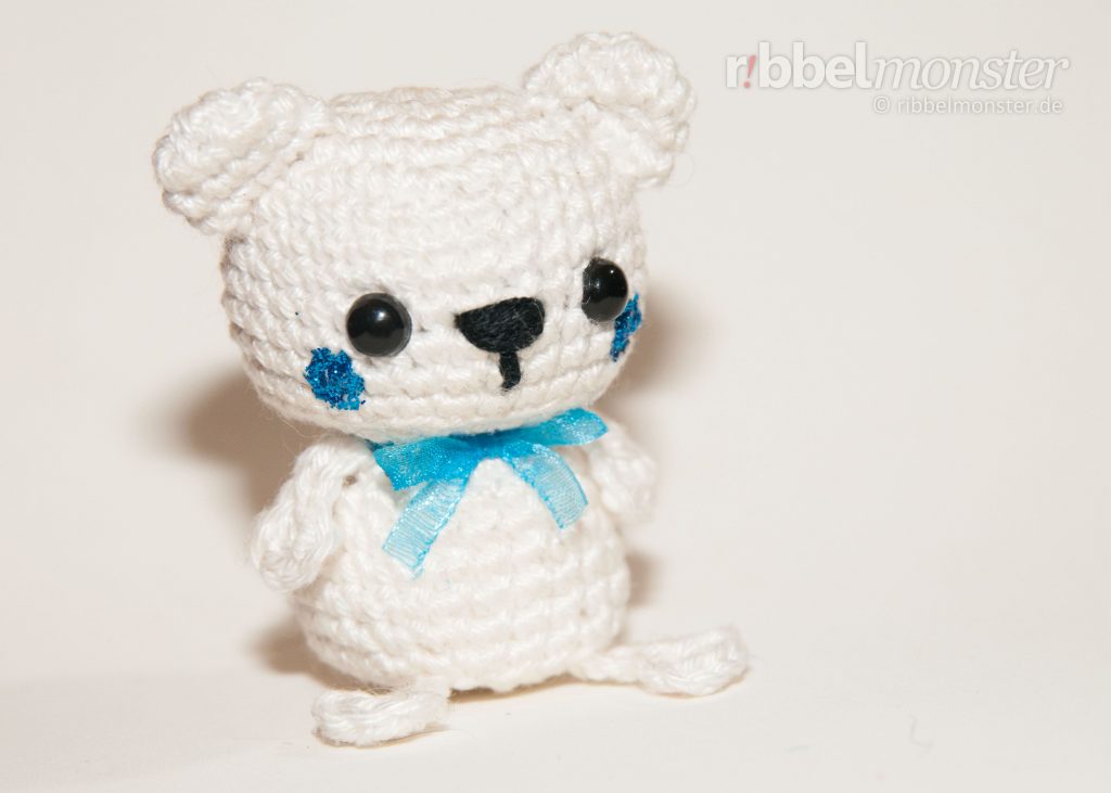 Amigurumi - Minimee Crochet Polar Bear - Ole - crochet pattern - free pattern