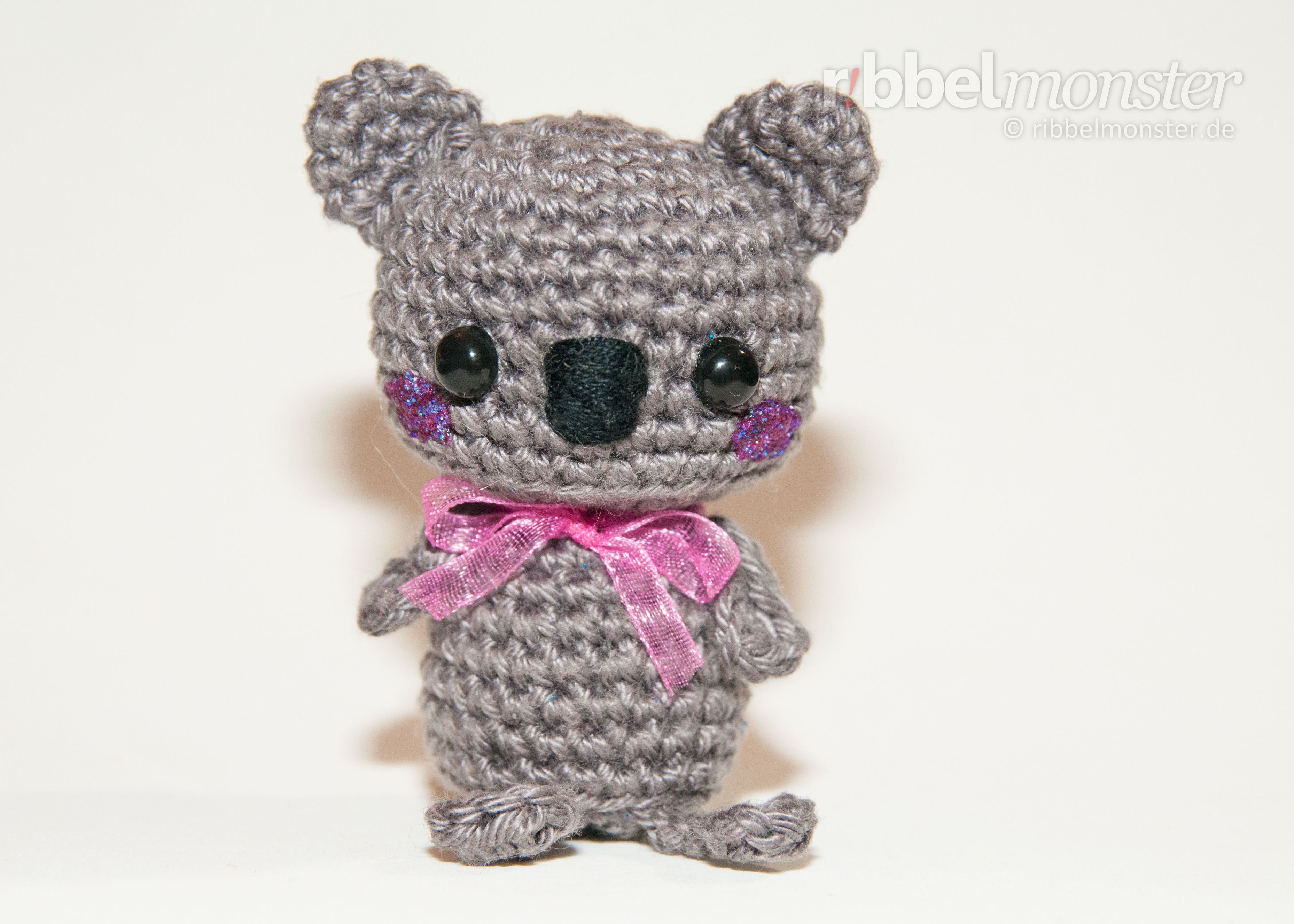 Amigurumi - Minimee Crochet Koala Bear - Sina - pattern - free crochet pattern