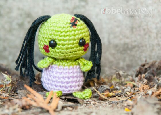 Amigurumi – Minimee Zombie häkeln “Ouka”