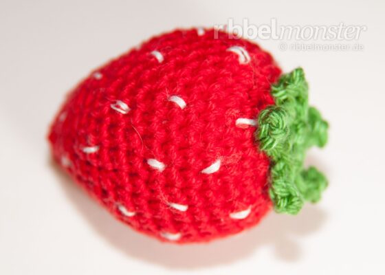 Amigurumi – große Erdbeere häkeln