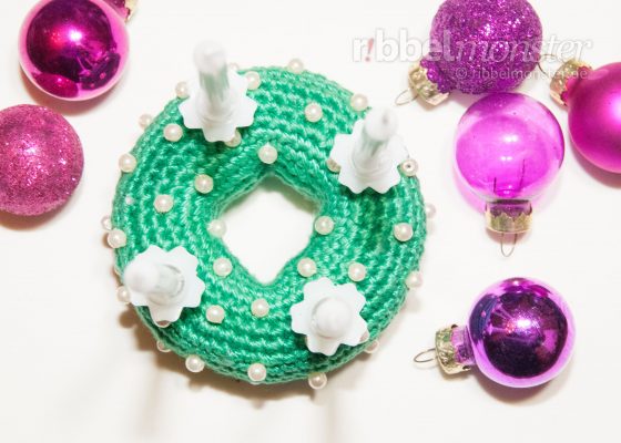 Amigurumi – größten Adventskranz häkeln