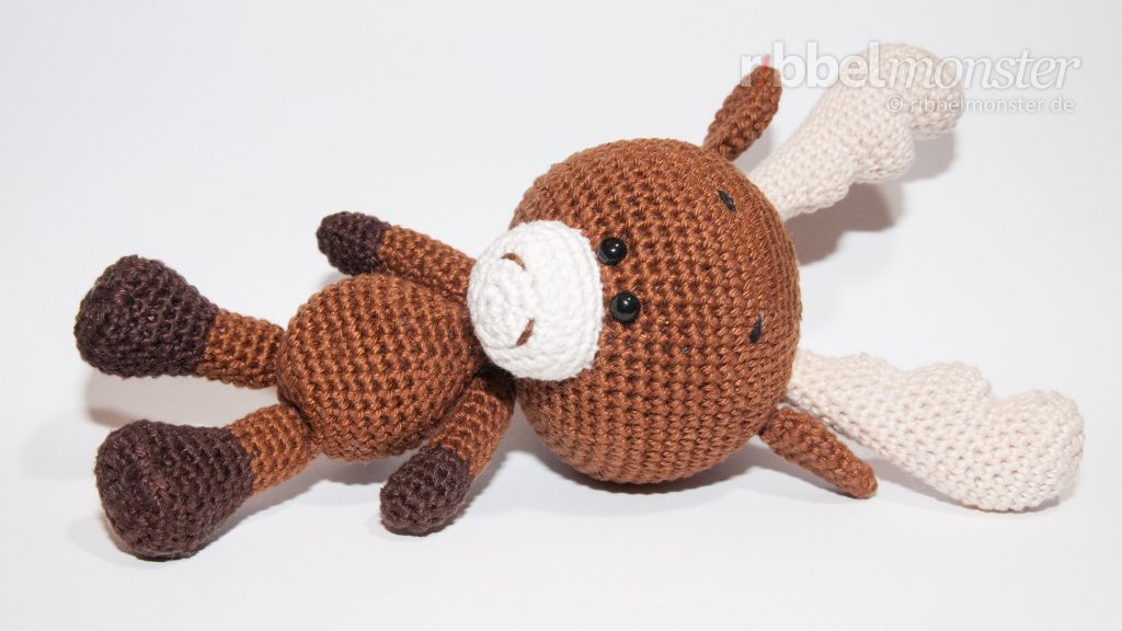 Amigurumi - Crochet Moose - Sören - Pattern - Crochet Pattern Gratis