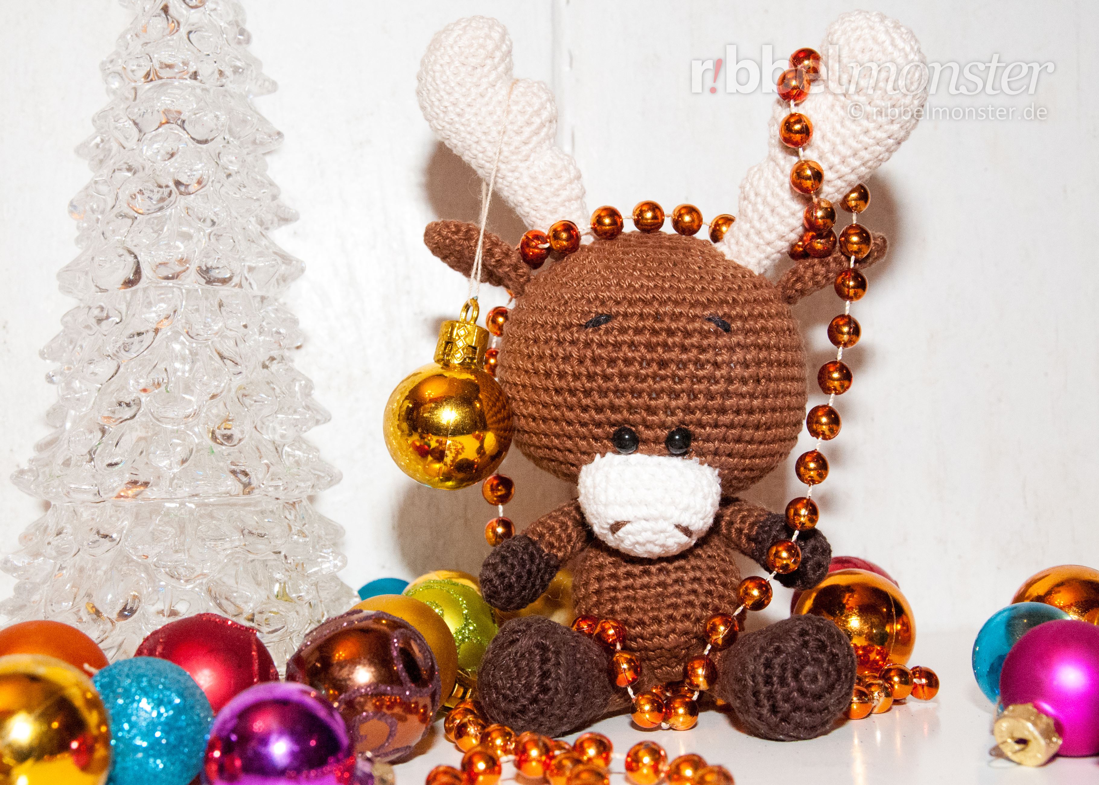 Amigurumi - Crochet Moose - Sören - Pattern - Crochet Pattern - Free - Gratis