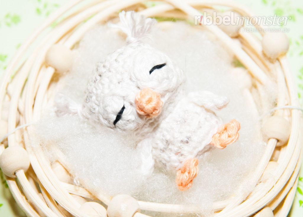 Amigurumi - Minimee Crochet Baby Snow Owl - Dana - crochet pattern - pattern