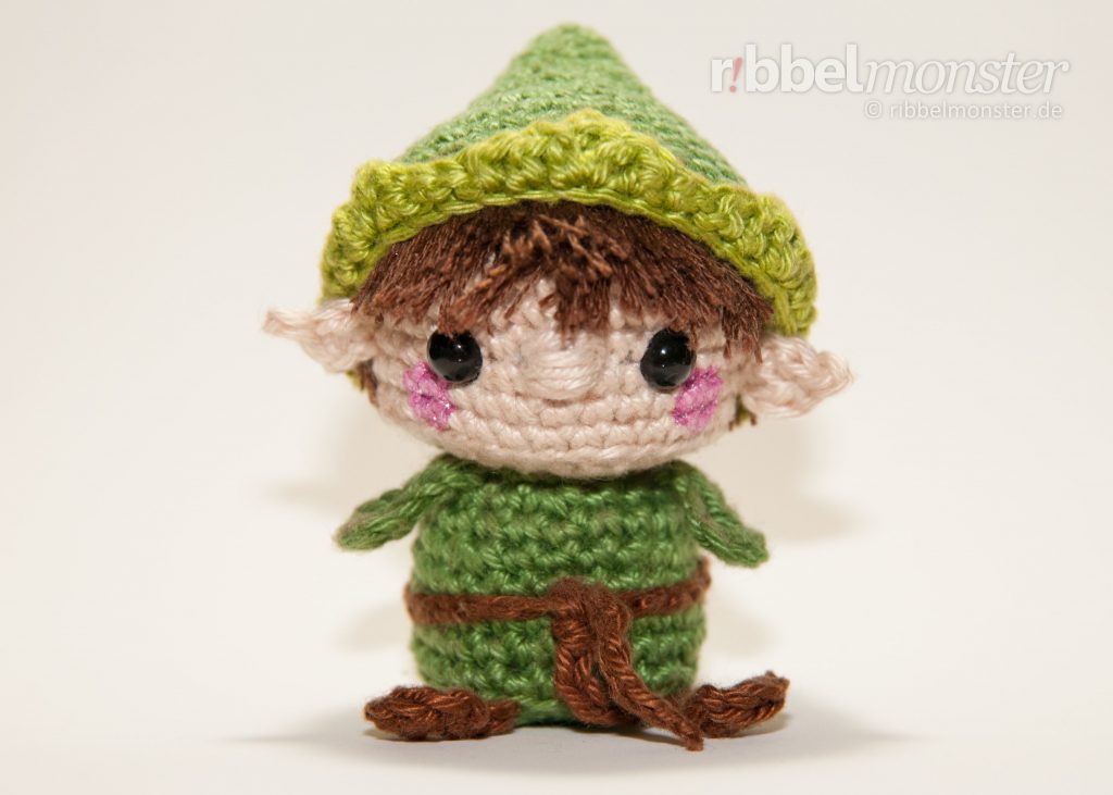 Amigurumi - Minimee Crochet Elf - Tinsel - pattern