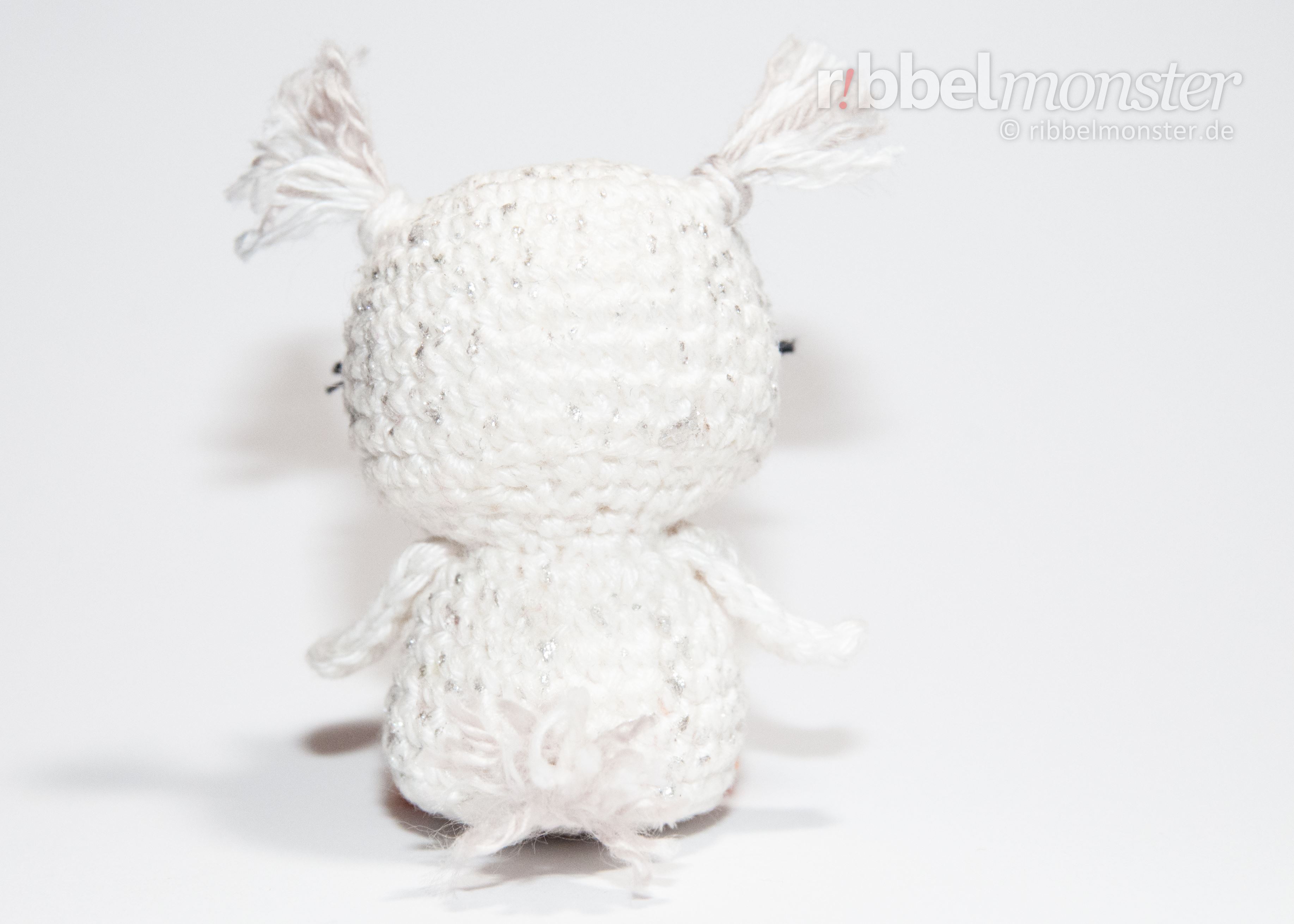 Amigurumi - Minimee Crochet Snow Owl - Dina - pattern - gratis crochet pattern