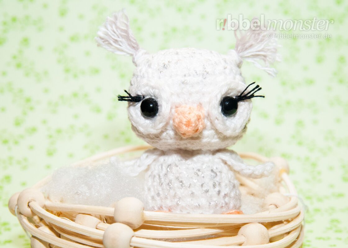 Amigurumi - Crochet Minimee Snowy Owl - Dina - Pattern - Crochet Pattern