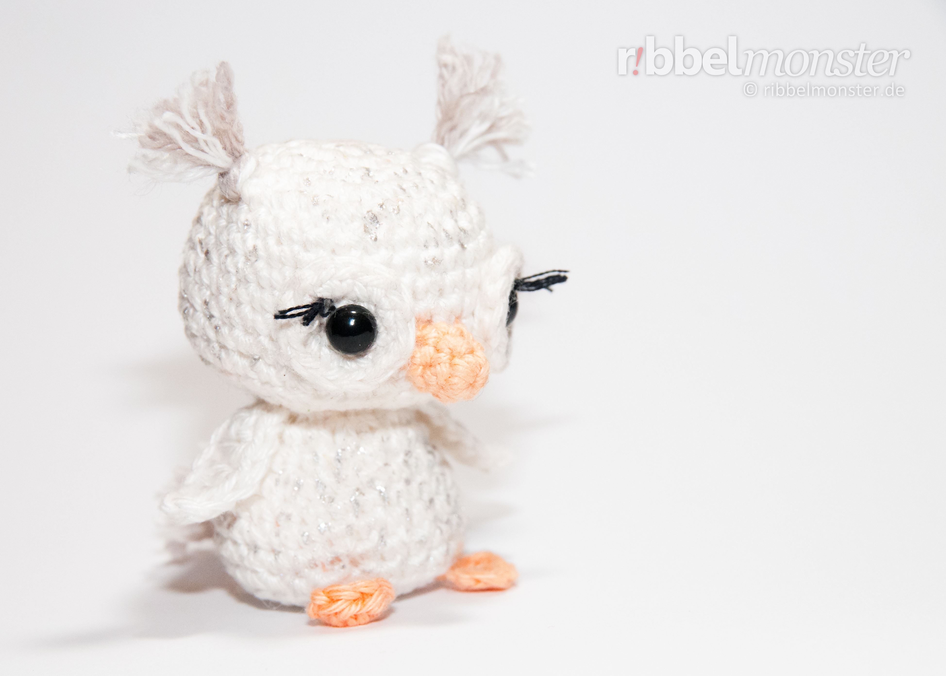Amigurumi - Minimee Crochet Snow Owl - Dina - free crochet pattern