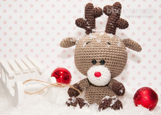 Amigurumi – Rentier häkeln “Rudi”