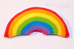 Amigurumi - kleineren Regenbogen häkeln - kostenlose Häkelanleitung