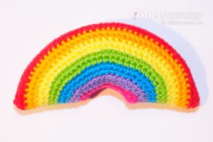 Amigurumi - kleinsten Regenbogen häkeln - kostenlose Häkelanleitung