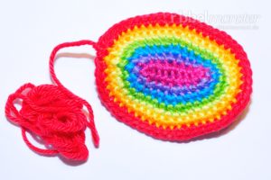 Amigurumi - winzigen Regenbogen häkeln - Anleitung - kostenlose Häkelanleitung