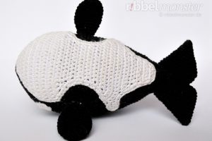 Amigurumi - Orca Wal häkeln - Willy - einfache Anleitung