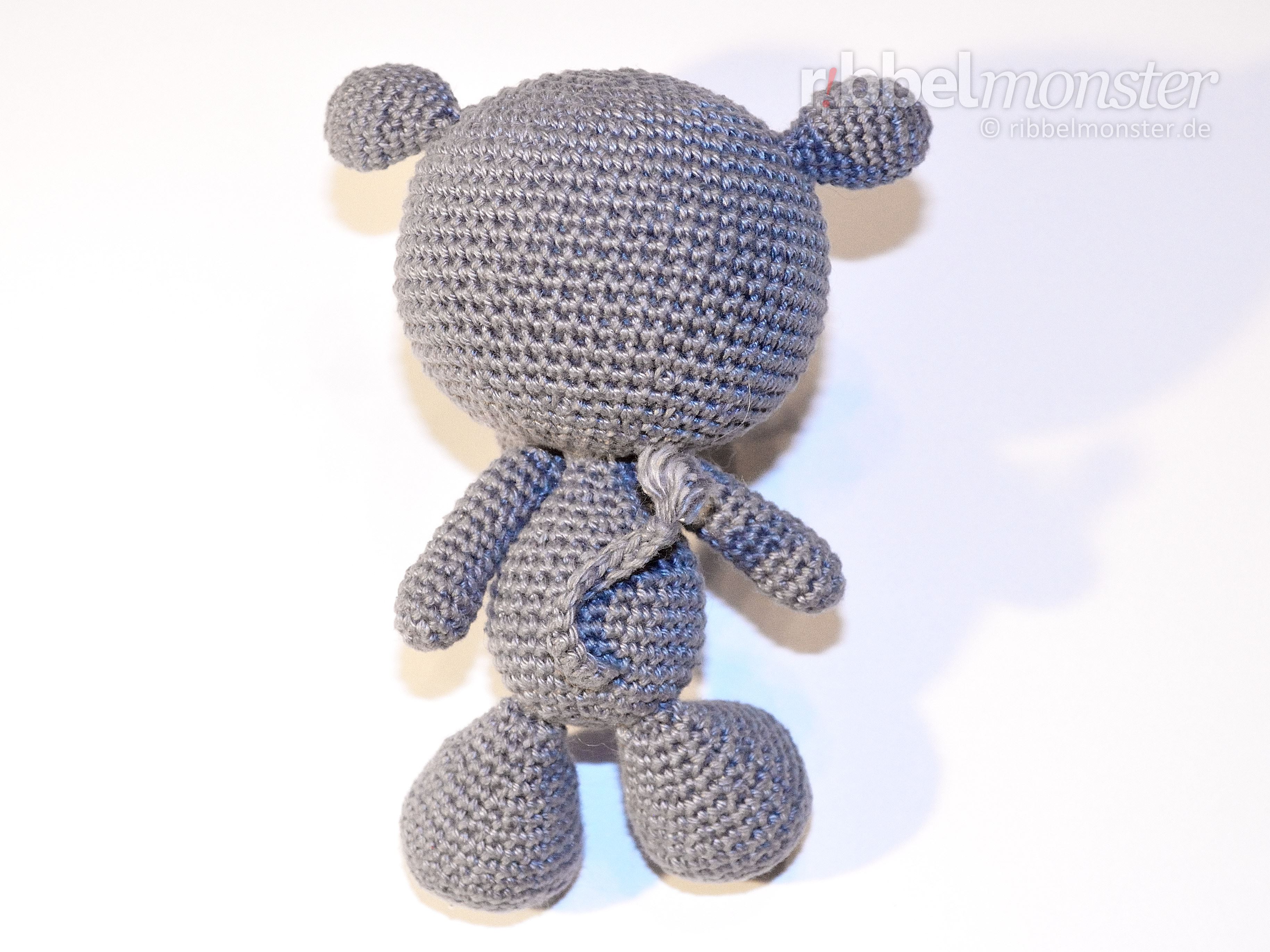 Amigurumi - Crochet Rhino - Piko - pattern for beginners - crochet pattern
