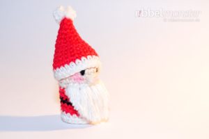 Amigurumi - Weihnachtsmann Fingerpuppe häkeln - kostenlose Anleitung