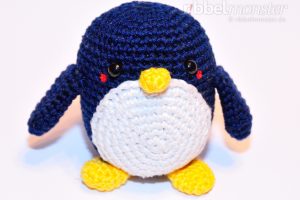 Amigurumi - mittleren Pinguin häkeln - Chubby - Anleitung - Häkelanleitung kostenlos