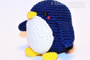 Amigurumi - mittleren Pinguin häkeln - Chubby - einfache Häkelanleitung