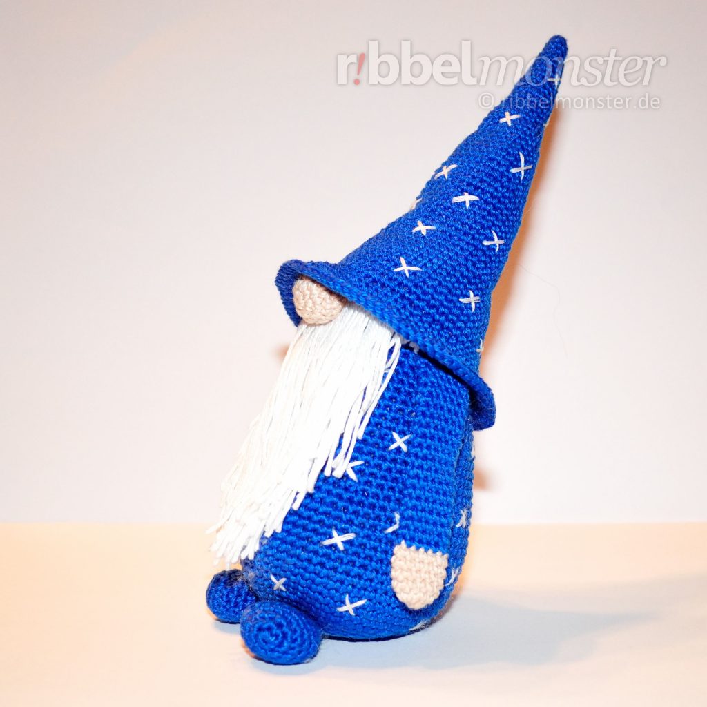 Amigurumi - Crochet Wizard Gnome - pattern - crochet pattern