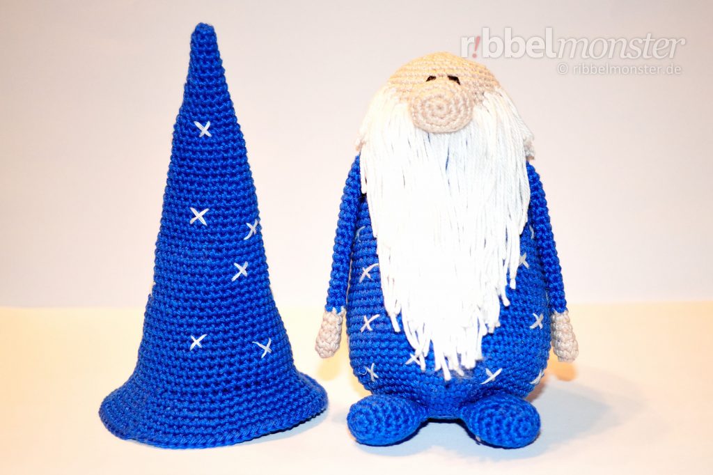 Amigurumi - Crochet Wizard Gnome - crochet pattern - pattern