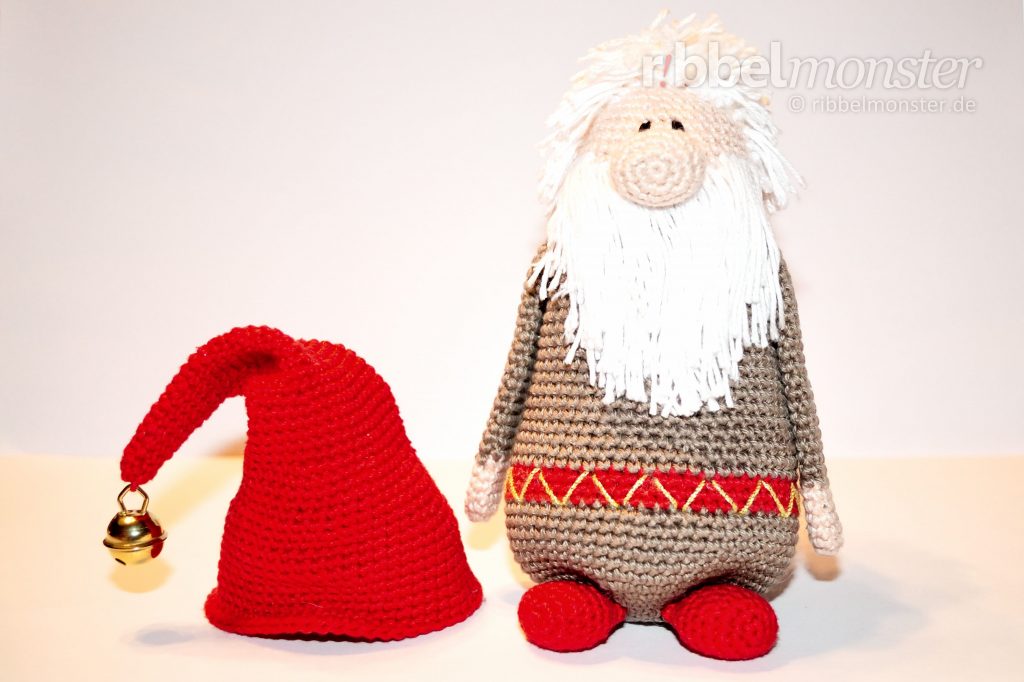 Amigurumi - Crochet Christmas Gnome - crochet pattern - pattern
