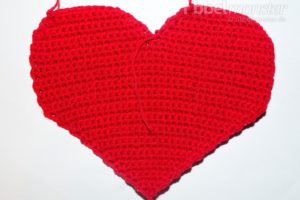 Kleines Herz häkeln - Darling - gratis Anleitung