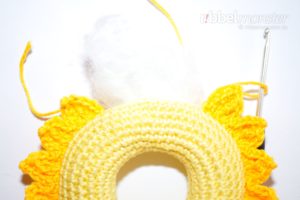 Baby Greifling häkeln - Sonnenschein - Häkelanleitung
