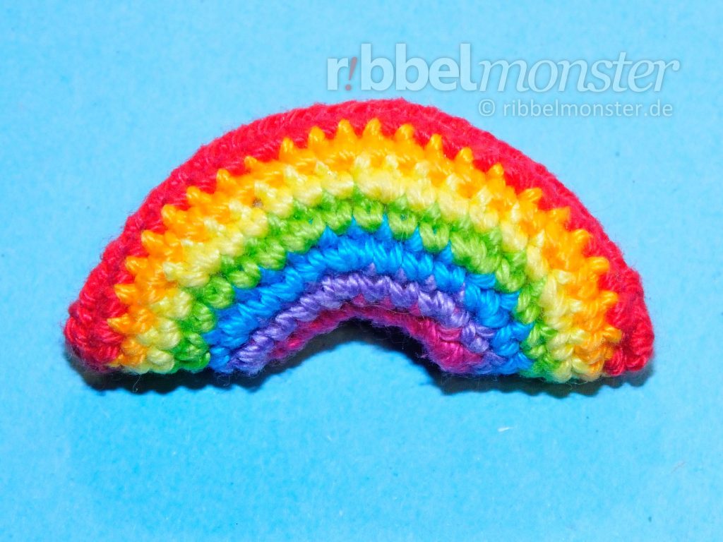 Amigurumi - Crochet Tiny Rainbow - Tutorial - Crochet Pattern