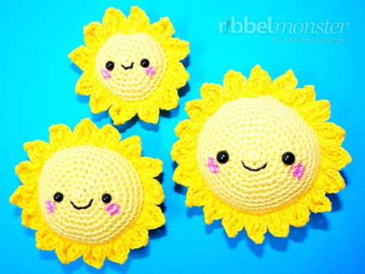 Amigurumi – Sonnen häkeln “Sonnenschein”