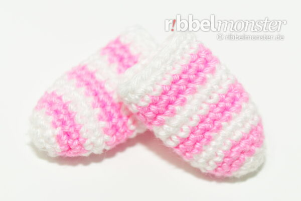 Cukado Ringelsocken häkeln “Pippilotta”