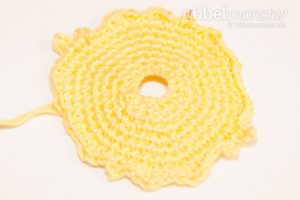 Amigurumi - großen Bananasplit Donut häkeln - kostenlose Anleitung