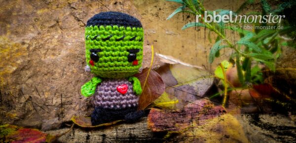 Amigurumi – Minimee Frankenstein häkeln “Fränk”