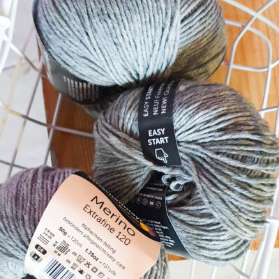 Schachenmayr - Merino Extrafine 120 - hellgrau